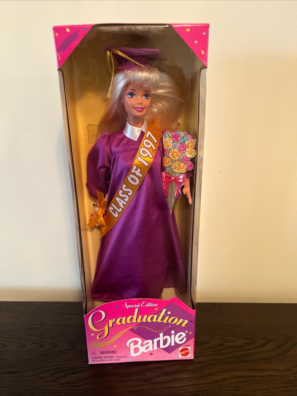 Vintage 1997 NIB Barbie Graduation Class of 1997 Special Edition (purple gown)